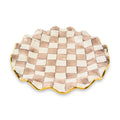 Mocha Fluted Dinner Plate