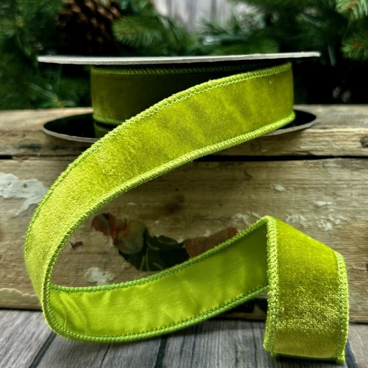 Velvet, Taffeta Back Ribbon