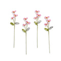 Pink Pansy Beaded Flower*