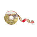 Red Check Ribbon
