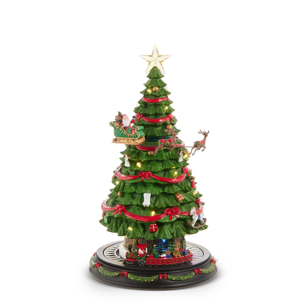 Santa Sleigh on Christmas Tree