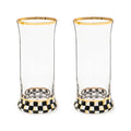 Courtly Check Highball Glass, Set of 2