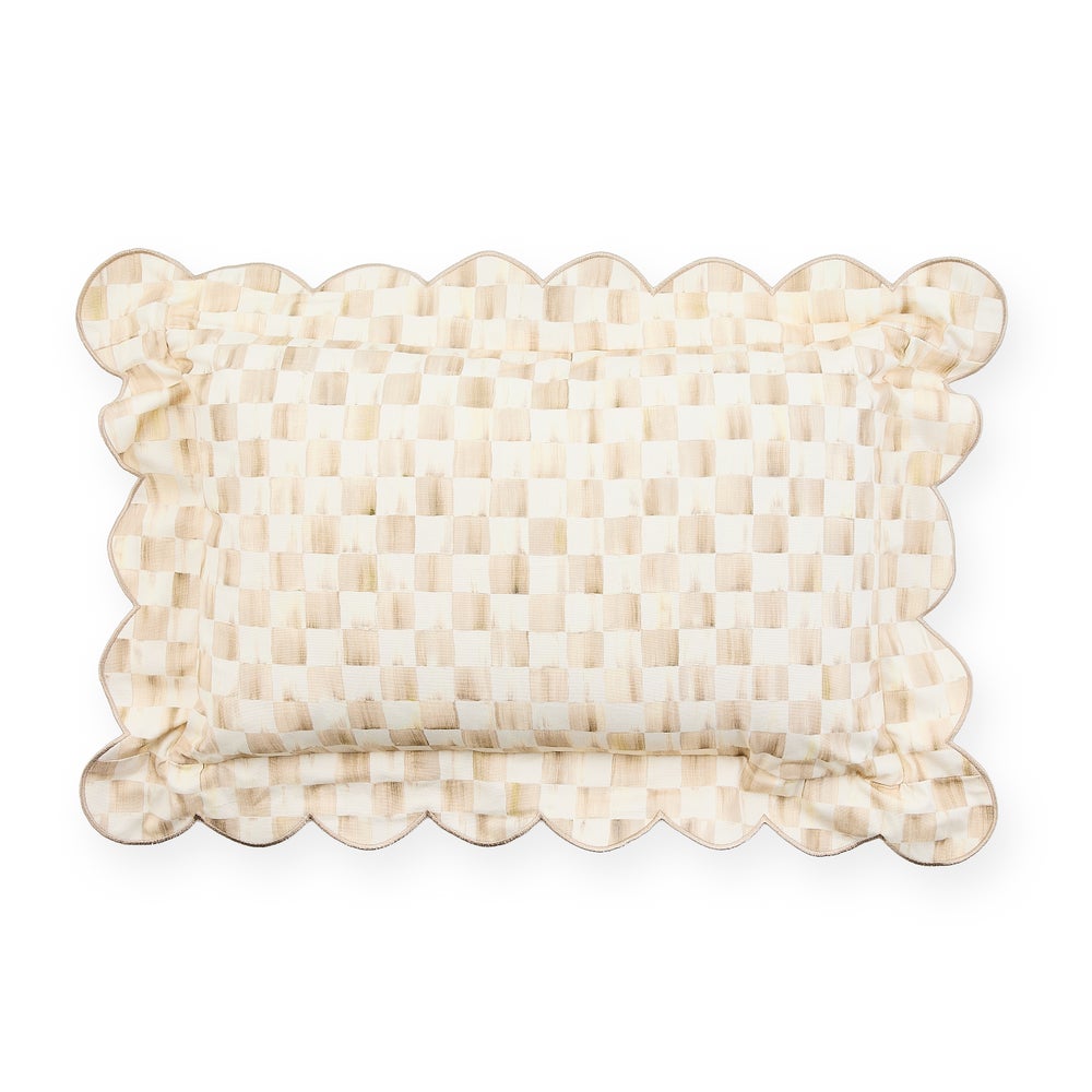 Mocha Reversible Lumbar Pillow