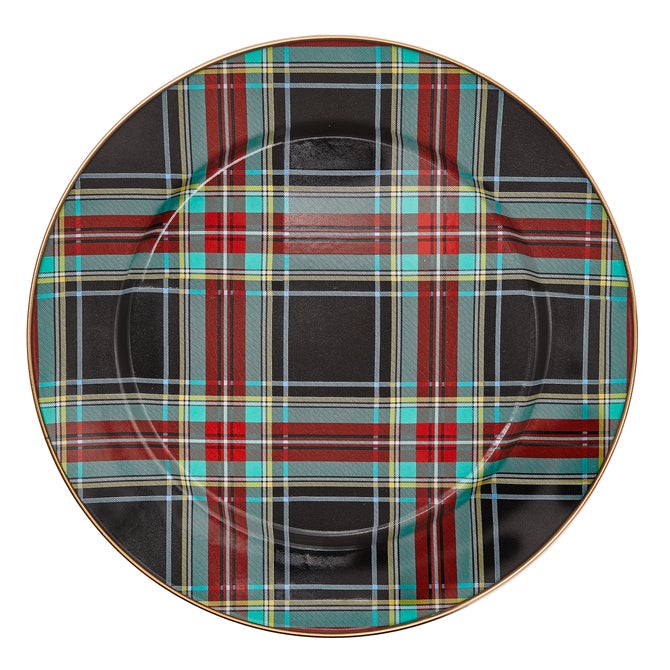 TARTAN BLACK CHARGER