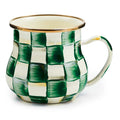 Check Enamel Mug 16 Ounce
