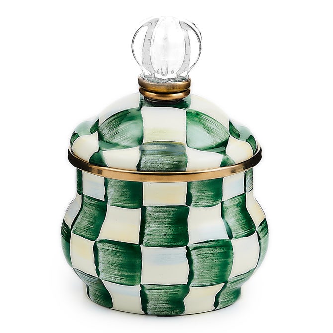 ROSY LIDDED SUGAR BOWL