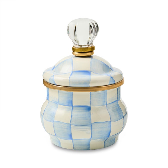 ROSY LIDDED SUGAR BOWL