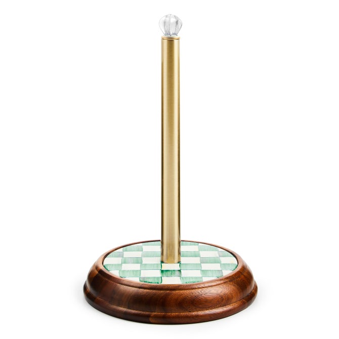 Mackenzie Wood Paper Towel Holder