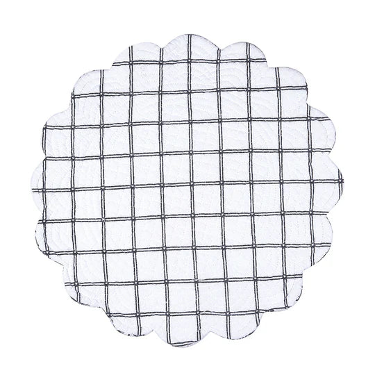 Bleighton Black Table Linens