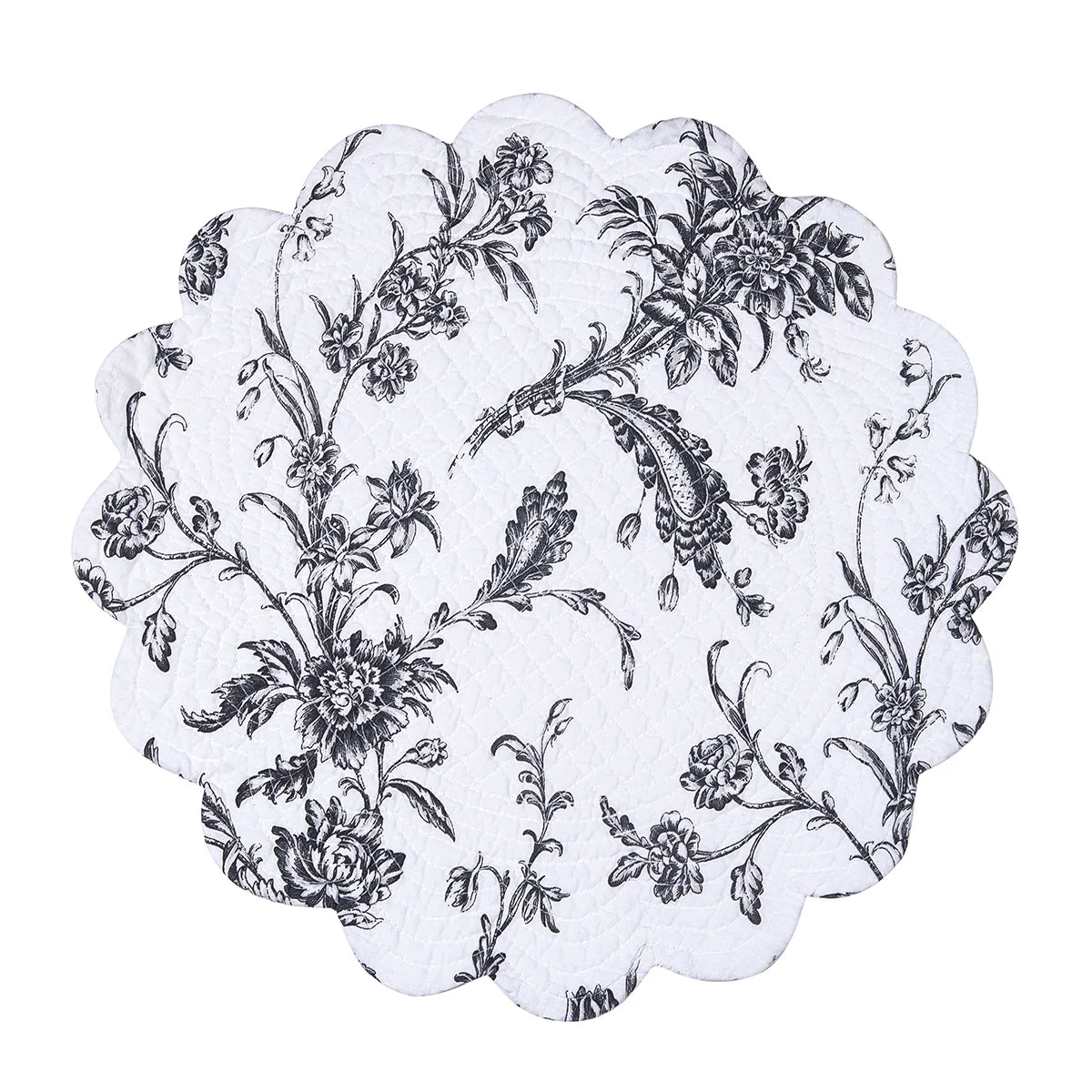 Bleighton Black Table Linens