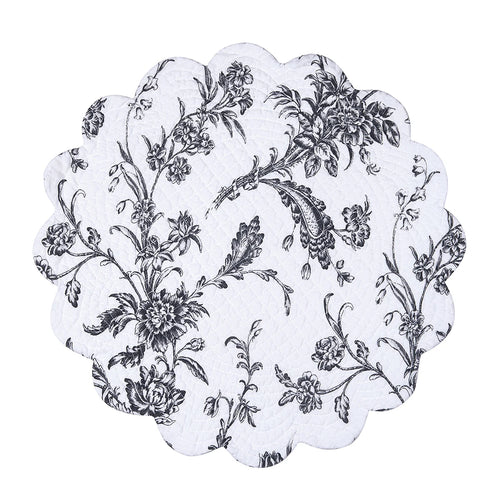 Bleighton Black Table Linens