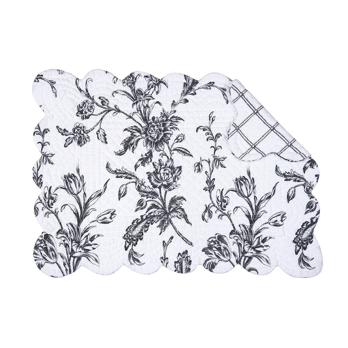 Bleighton Black Table Linens