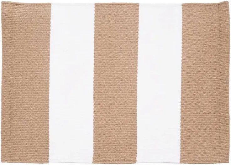 Cabana Khaki Stripe Placemat