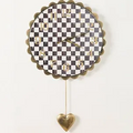 Heart Pendant Wall Clock