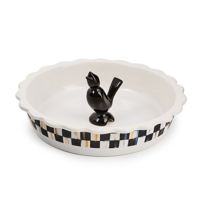 Pie Plate With Bird*