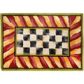 Cc Red/Gold Rug