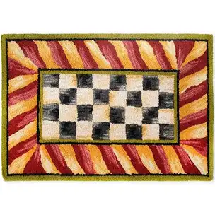 Cc Red/Gold Rug