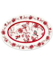 Cardinal Oval  Platter