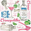 COSMOPOLITAN NAPKINS