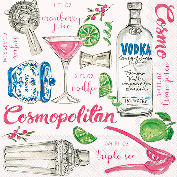 COSMOPOLITAN NAPKINS