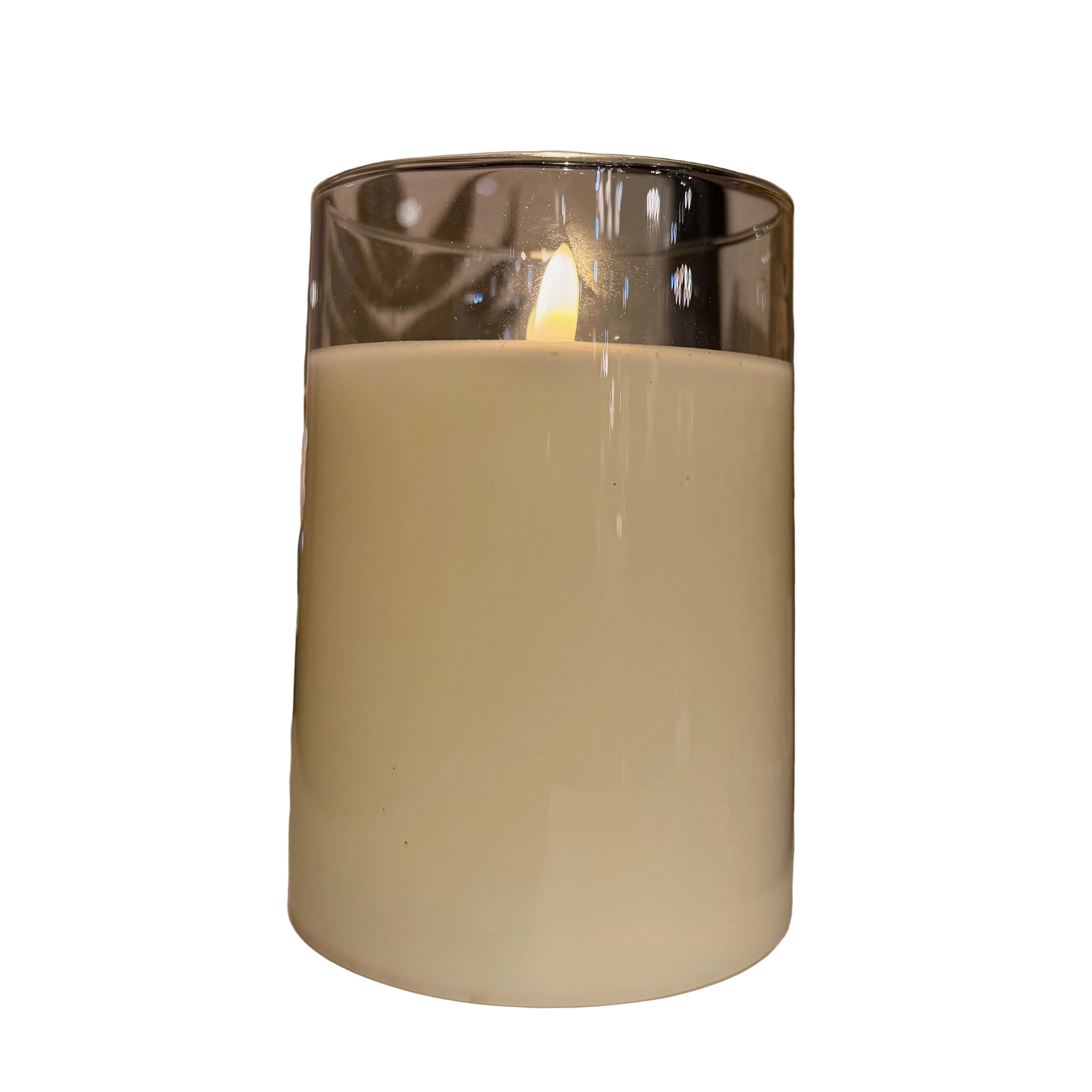 Simply Ivory Pillar Candle