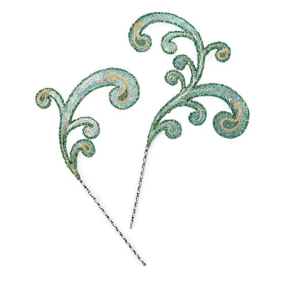 Emerald Luxe Scroll Pick