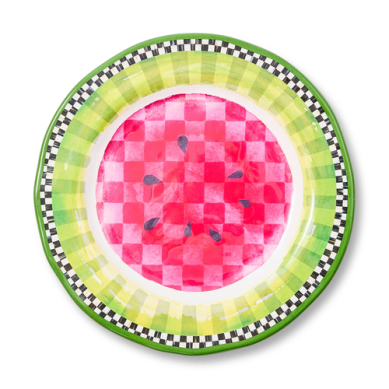 Watermelon Dinner Plates Set 4