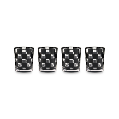 Check Acrylic Tumbler Set
