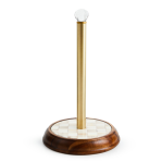 Mackenzie Wood Paper Towel Holder