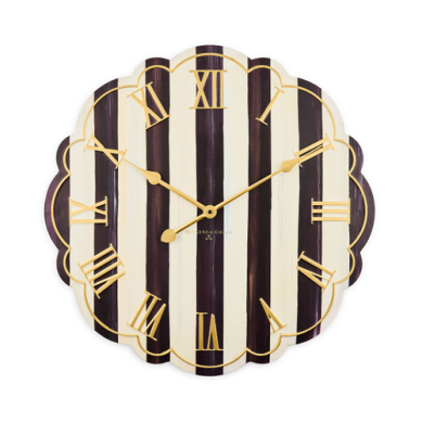 C Stripe Wall Clock