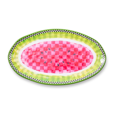 Watermelon Oval Platter