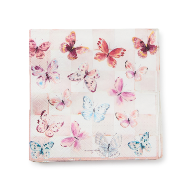 Butterfly Hill Cocktail Napkin
