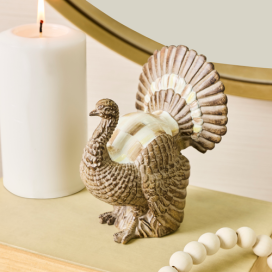Mini Turkey Figurine